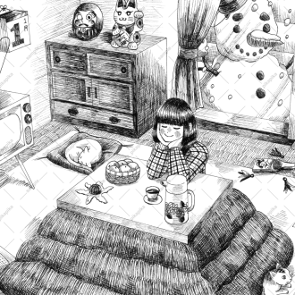 2021年12月 小説の挿絵